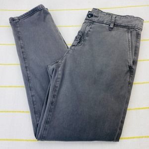 AG Adriano Goldschmied The Caden Gray Tailored Trouser Crop Pants Women 26R